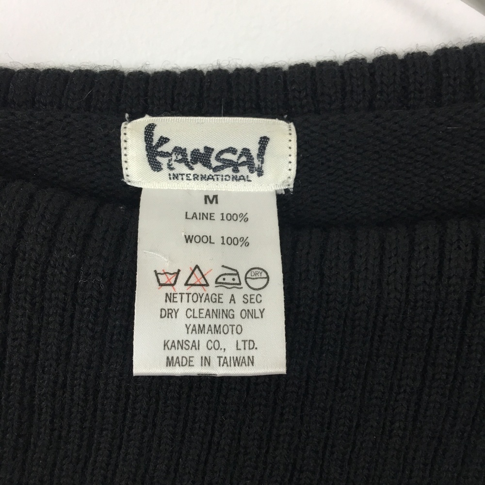 KANSAI YAMAMOTO | Women's Vintage Sweater M - Picture 2 of 5